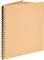 12x12 Scrapbook Album Hardcover (Blank), Kraft Paper Material Spiral Bound Sketchbook for Drawing, Writing, Arts and Crafts Projects, Home, Office, School
